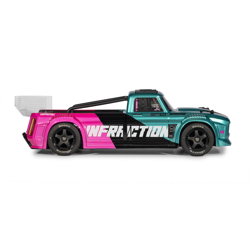 ARA4315V4T Arrma 1/8 INFRACTION 223S DSC 4X4 RTR Brushless All-Road Street Bash Truck