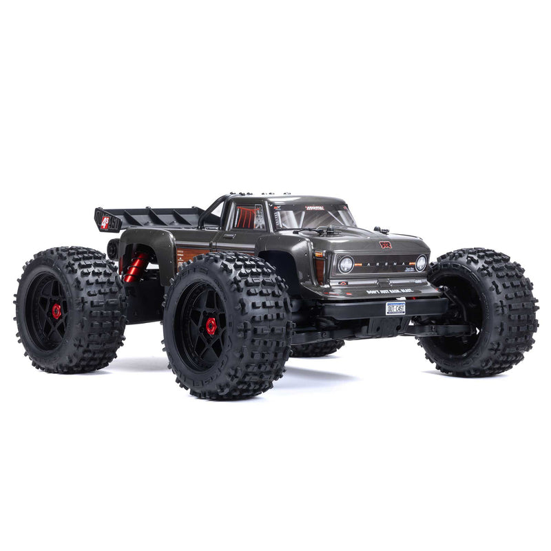 ARA4410V2T Arrma 1/10 OUTCAST 4S 4X4 RTR Brushless Stunt Truck, Red