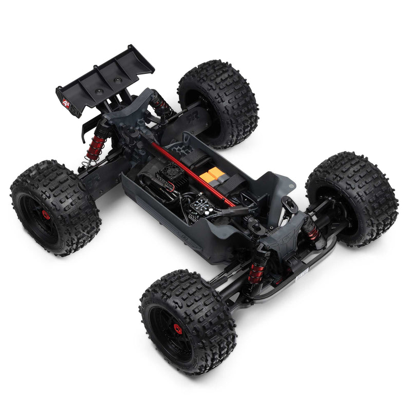 ARA4410V2T Arrma 1/10 OUTCAST 4S 4X4 RTR Brushless Stunt Truck, Red