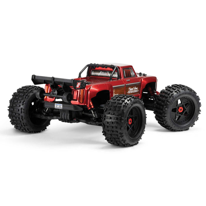 ARA4410V2T Arrma 1/10 OUTCAST 4S 4X4 RTR Brushless Stunt Truck, Red