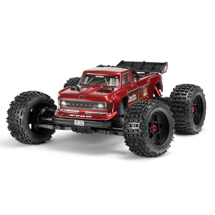 ARA4410V2T Arrma 1/10 OUTCAST 4S 4X4 RTR Brushless Stunt Truck, Red