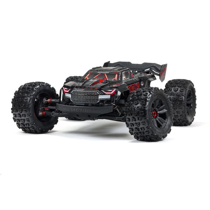 ARA5808V2T1 ARRMA 1/5 KRATON 8S EXB AVC 4X4 RTR Brushless Speed Truck, Black