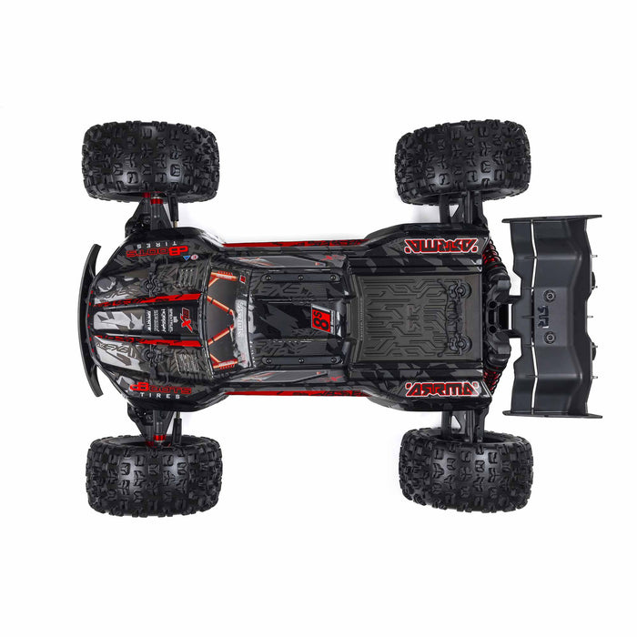 ARA5808V2T1 ARRMA 1/5 KRATON 8S EXB AVC 4X4 RTR Brushless Speed Truck, Black