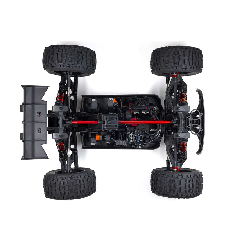 ARA5810V2T1 ARRMA 1/5 OUTCAST 8S EXB AVC 4X4 RTR Brushless Stunt Truck, Black
