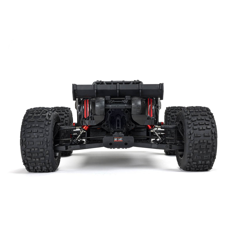 ARA5810V2T1 ARRMA 1/5 OUTCAST 8S EXB AVC 4X4 RTR Brushless Stunt Truck, Black