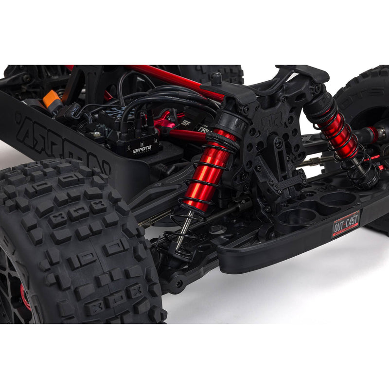 ARA5810V2T1 ARRMA 1/5 OUTCAST 8S EXB AVC 4X4 RTR Brushless Stunt Truck, Black
