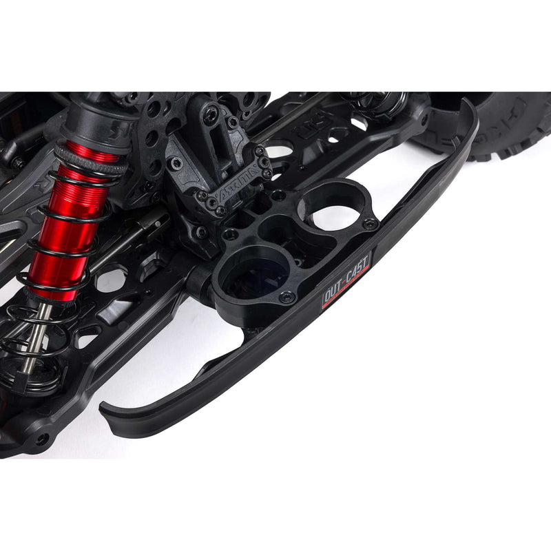 ARA5810V2T1 ARRMA 1/5 OUTCAST 8S EXB AVC 4X4 RTR Brushless Stunt Truck, Black