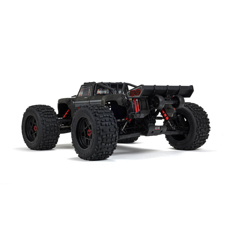 ARA5810V2T1 ARRMA 1/5 OUTCAST 8S EXB AVC 4X4 RTR Brushless Stunt Truck, Black