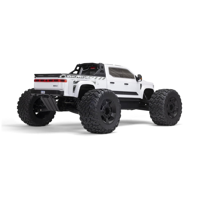 ARA7612T ARRMA 1/7 BIG ROCK 6S 4X4 RTR Brushless Monster Truck, Available in Red, Gunmetal and White