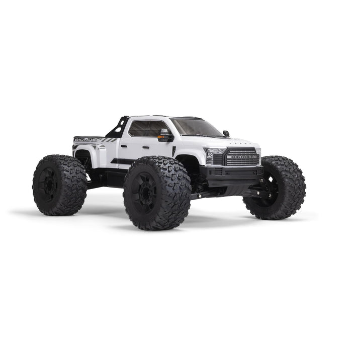 ARA7612T ARRMA 1/7 BIG ROCK 6S 4X4 RTR Brushless Monster Truck, Available in Red, Gunmetal and White