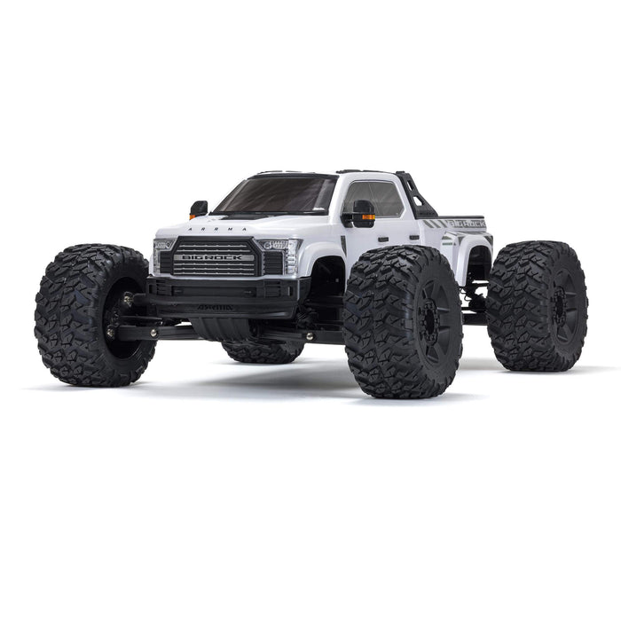 ARA7612T ARRMA 1/7 BIG ROCK 6S 4X4 RTR Brushless Monster Truck, Available in Red, Gunmetal and White