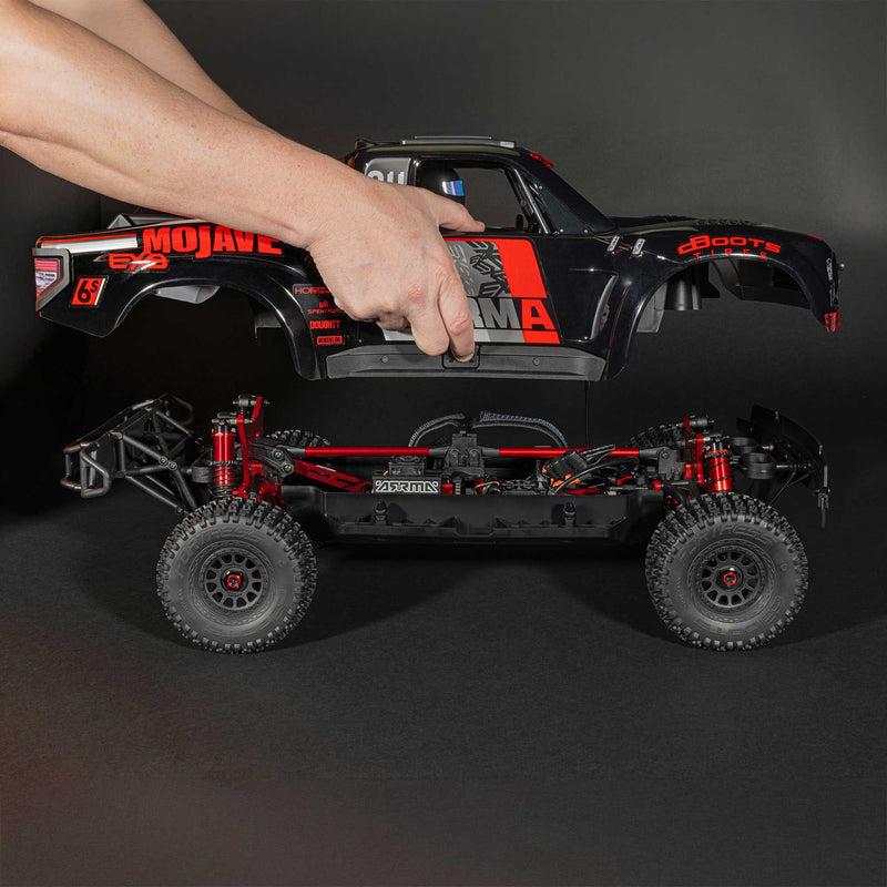 ARA7704V3T1 1/7 MOJAVE 6S EXB 4X4 RTR Brushless Desert Truck, Black