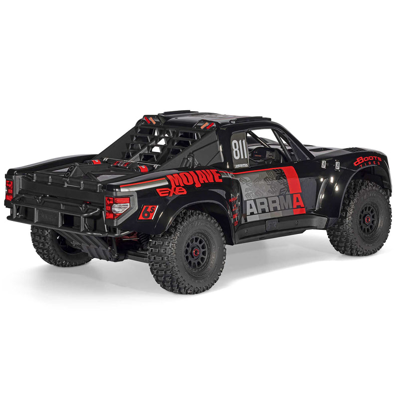 ARA7704V3T1 1/7 MOJAVE 6S EXB 4X4 RTR Brushless Desert Truck, Black