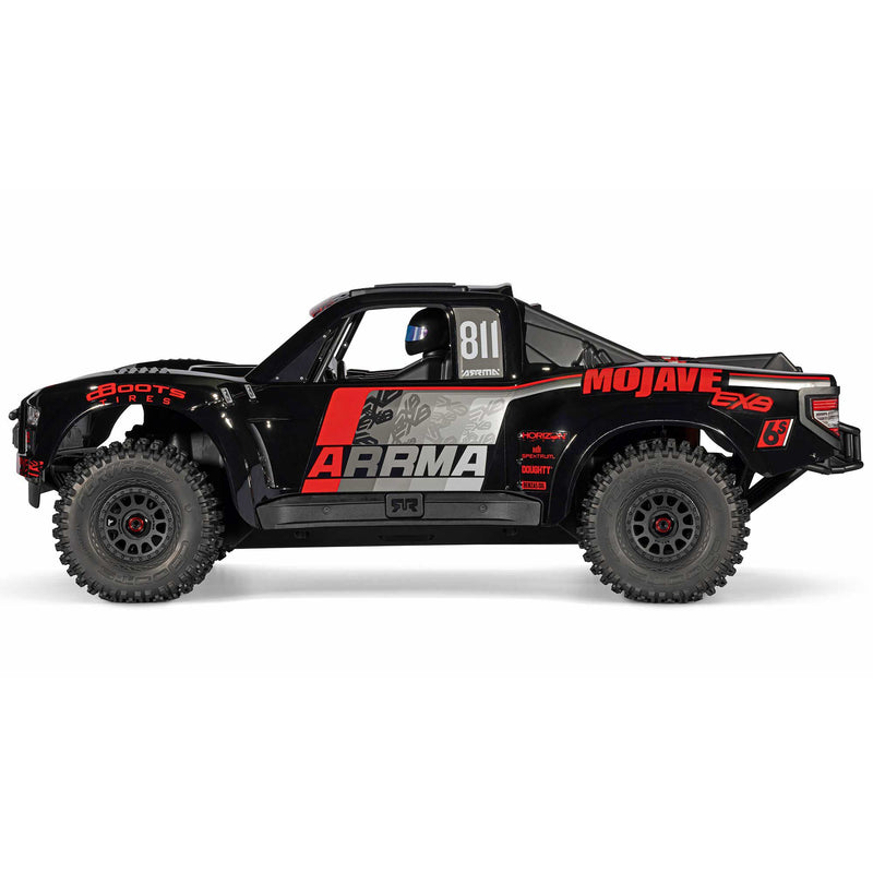 ARA7704V3T1 1/7 MOJAVE 6S EXB 4X4 RTR Brushless Desert Truck, Black
