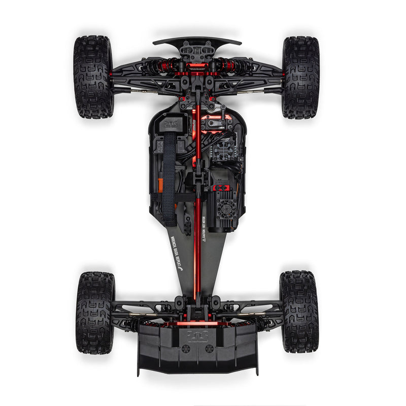 ARA7707V6T1 Arrma 1/7 TALION 6S EXB 4X4 RTR Brushless Speed Truck, Black