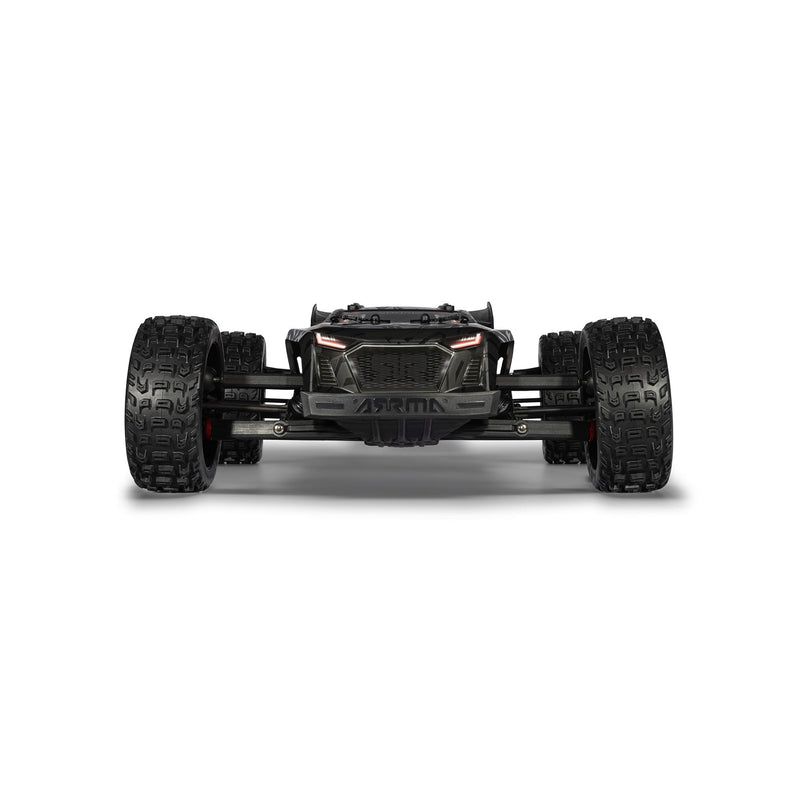 ARA7707V6T1 Arrma 1/7 TALION 6S EXB 4X4 RTR Brushless Speed Truck, Black