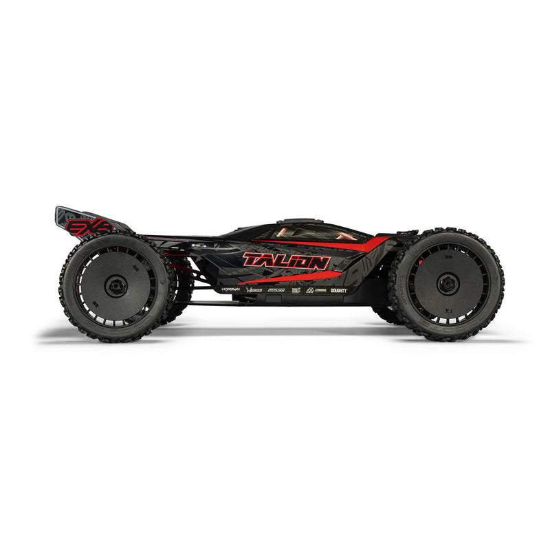 ARA7707V6T1 Arrma 1/7 TALION 6S EXB 4X4 RTR Brushless Speed Truck, Black