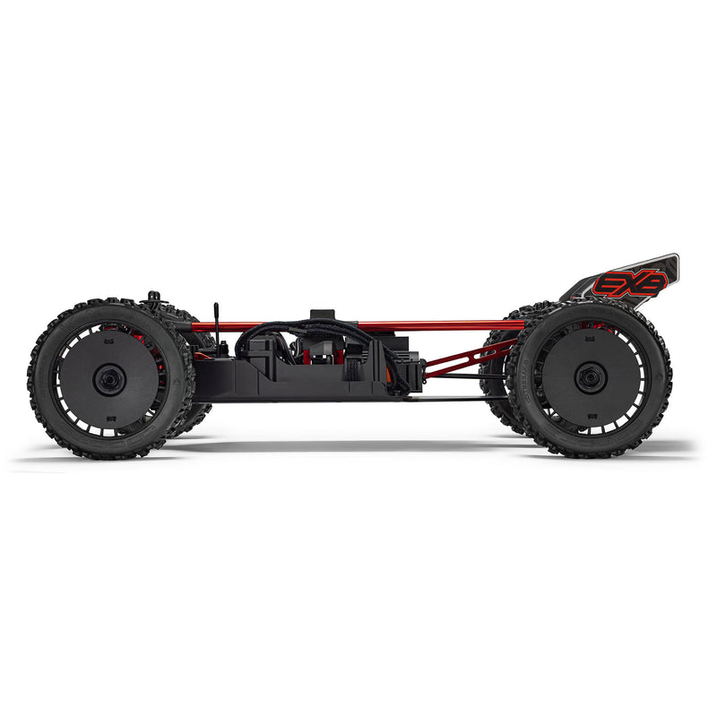 ARA7707V6T1 Arrma 1/7 TALION 6S EXB 4X4 RTR Brushless Speed Truck, Black