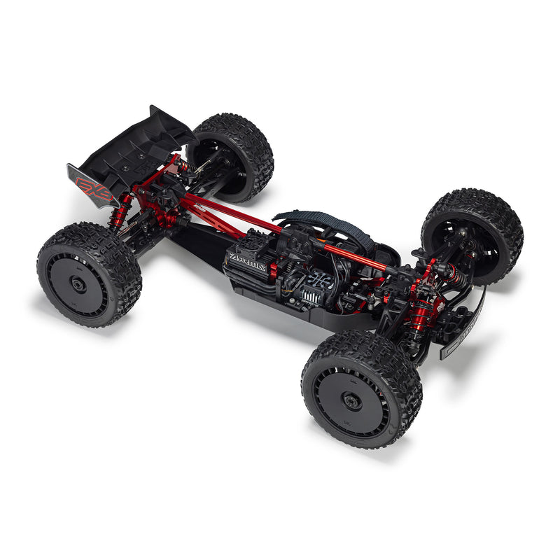 ARA7707V6T1 Arrma 1/7 TALION 6S EXB 4X4 RTR Brushless Speed Truck, Black