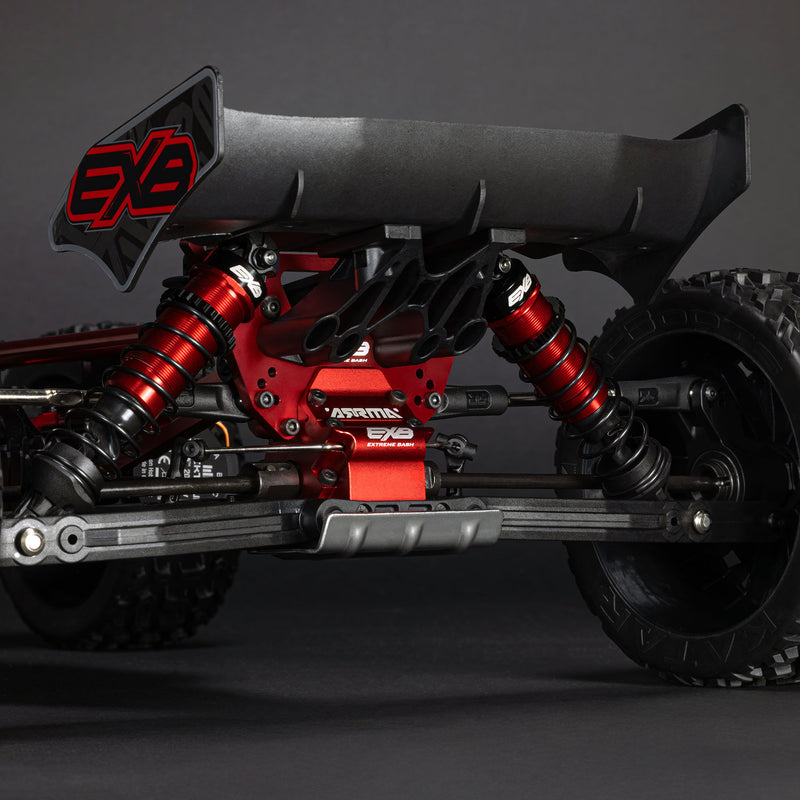 ARA7707V6T1 Arrma 1/7 TALION 6S EXB 4X4 RTR Brushless Speed Truck, Black