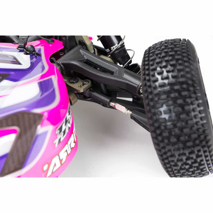 ARA8306 ARRMA 1/8 TYPHON 6S TLR Tuned 4X4 Roller Brushless Buggy, Pink/Purple **FREE SHIPPING**