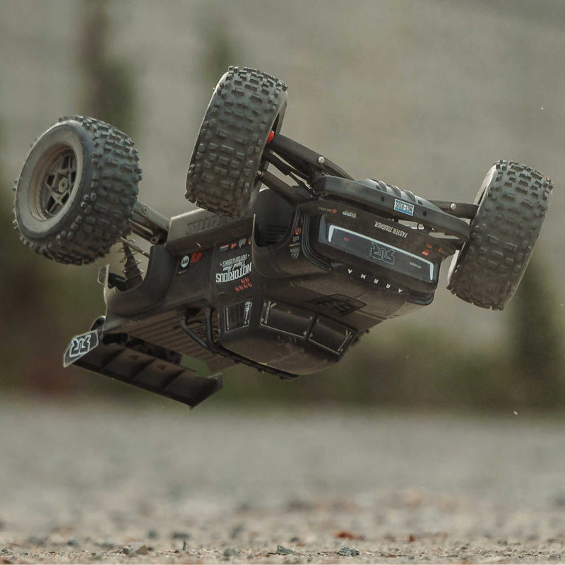 ARA8611V6T Arrma 1/8 NOTORIOUS 6S 4X4 RTR Brushless Stunt Truck, Black