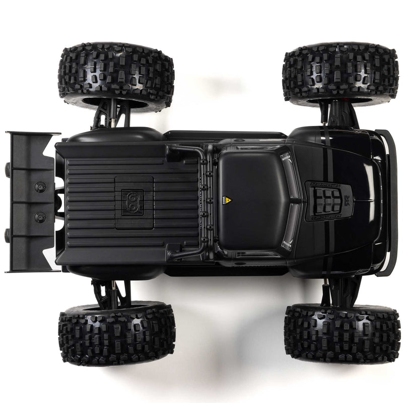 ARA8611V6T Arrma 1/8 NOTORIOUS 6S 4X4 RTR Brushless Stunt Truck, Black