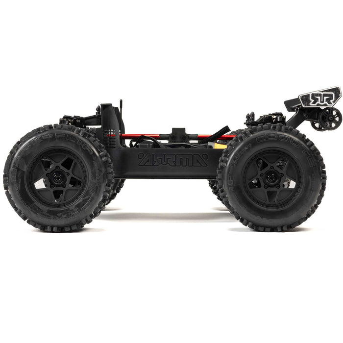 ARA8611V6T Arrma 1/8 NOTORIOUS 6S 4X4 RTR Brushless Stunt Truck, Black