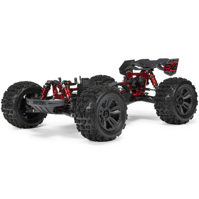 ARA8708V6T1 Arrma 1/8 KRATON 6S EXB 4X4 RTR Brushless Speed Truck, BLACK