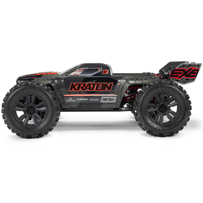 ARA8708V6T1 Arrma 1/8 KRATON 6S EXB 4X4 RTR Brushless Speed Truck, BLACK