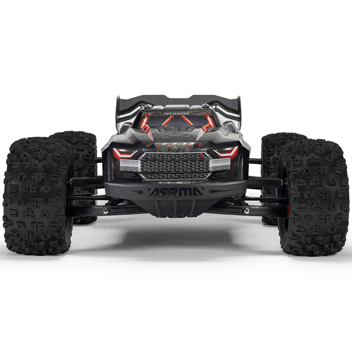 ARA8708V6T1 Arrma 1/8 KRATON 6S EXB 4X4 RTR Brushless Speed Truck, BLACK