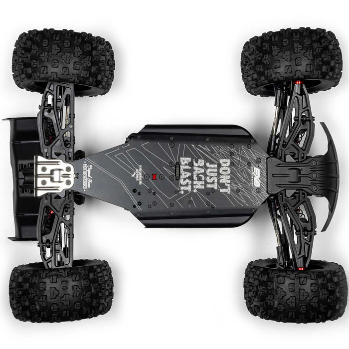 ARA8708V6T1 Arrma 1/8 KRATON 6S EXB 4X4 RTR Brushless Speed Truck, BLACK