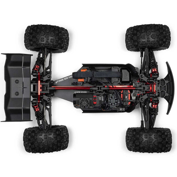 ARA8708V6T1 Arrma 1/8 KRATON 6S EXB 4X4 RTR Brushless Speed Truck, BLACK
