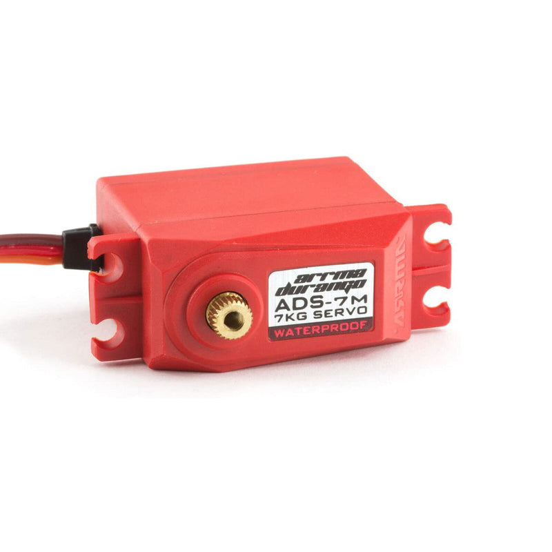 AR390136 ARRMA ADS-7M V2 6.5kg Waterproof Servo, Red