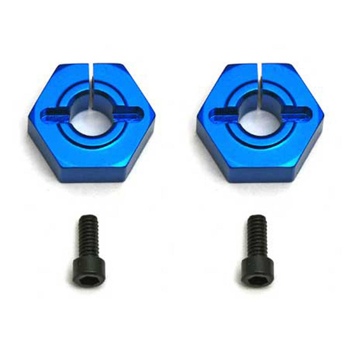 9891 Team Associated 12mm Aluminum Clamping Wheel Hexes Buggy Front