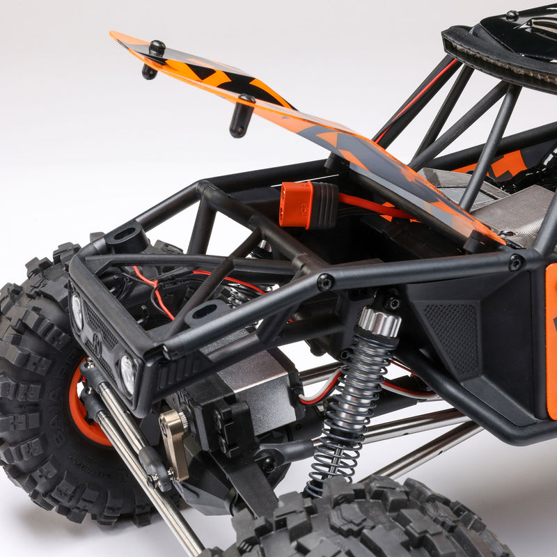 AXI-1543T1 Axial 1/10 UTB10 Capra 1.9 4WS 4X4 Unlimited Trail Buggy Brushed RTR, Orange