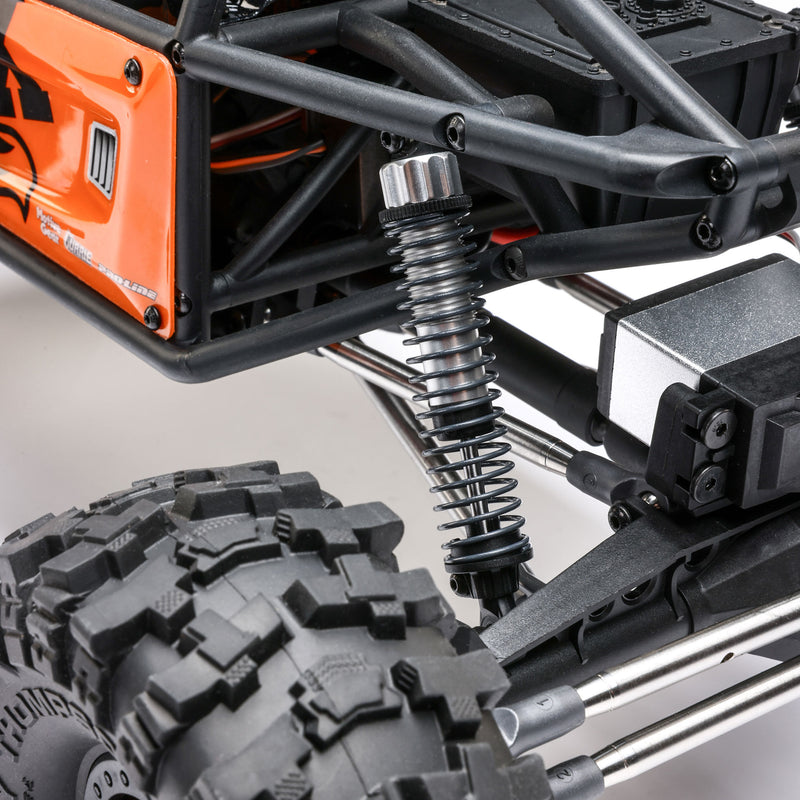 AXI-1543T1 Axial 1/10 UTB10 Capra 1.9 4WS 4X4 Unlimited Trail Buggy Brushed RTR, Orange