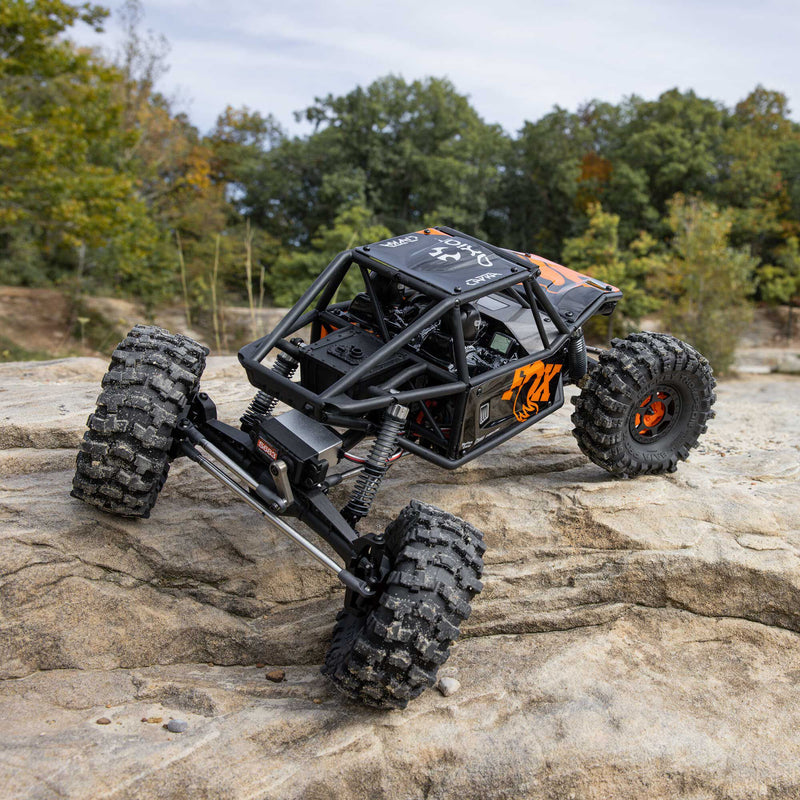 AXI-1543T1 Axial 1/10 UTB10 Capra 1.9 4WS 4X4 Unlimited Trail Buggy Brushed RTR, Orange