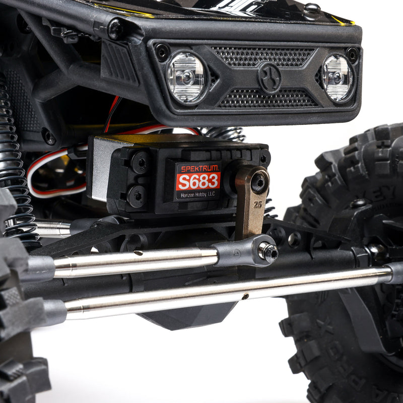 AXI-1543T1 Axial 1/10 UTB10 Capra 1.9 4WS 4X4 Unlimited Trail Buggy Brushed RTR, Orange