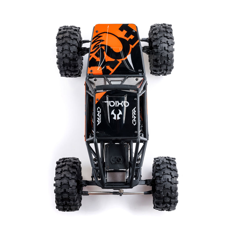 AXI-1543T1 Axial 1/10 UTB10 Capra 1.9 4WS 4X4 Unlimited Trail Buggy Brushed RTR, Orange
