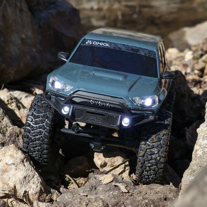 AXI-2035T Axial 1/24 SCX24 Toyota 4Runner 4X4 RTR Brushed Rock Crawler (Battery & Charger Included)