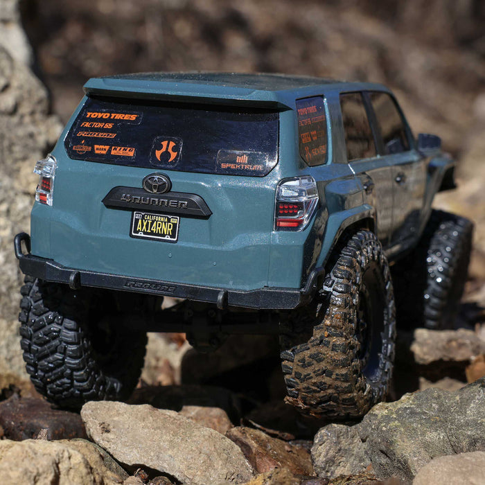 AXI-2035T Axial 1/24 SCX24 Toyota 4Runner 4X4 RTR Brushed Rock Crawler (Battery & Charger Included)