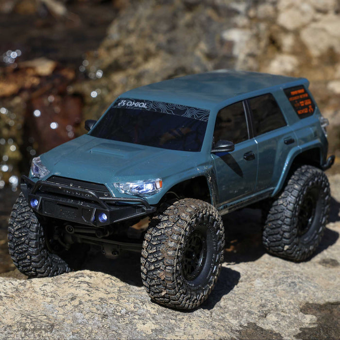 AXI-2035T Axial 1/24 SCX24 Toyota 4Runner 4X4 RTR Brushed Rock Crawler (Battery & Charger Included)