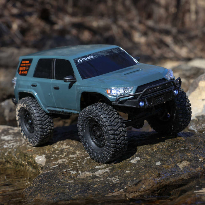 AXI-2035T Axial 1/24 SCX24 Toyota 4Runner 4X4 RTR Brushed Rock Crawler (Battery & Charger Included)