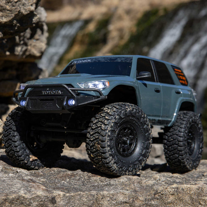 AXI-2035T Axial 1/24 SCX24 Toyota 4Runner 4X4 RTR Brushed Rock Crawler (Battery & Charger Included)