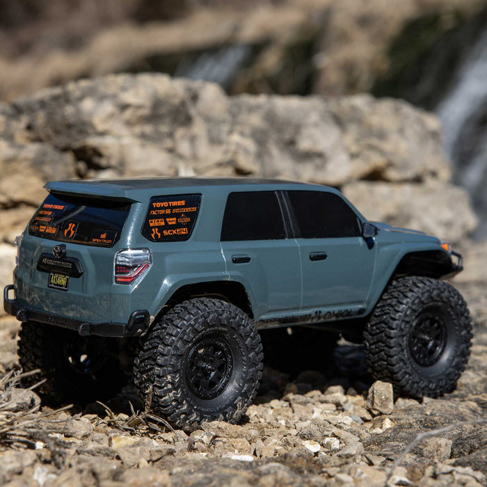 AXI-2035T Axial 1/24 SCX24 Toyota 4Runner 4X4 RTR Brushed Rock Crawler (Battery & Charger Included)
