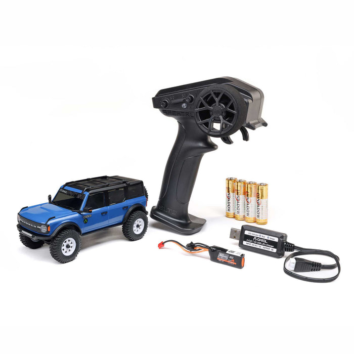 AXI-2048T 1/30 SCX30 Ford Bronco 4X4 RTR Brushed Rock Crawler (Battery & Charger Included)