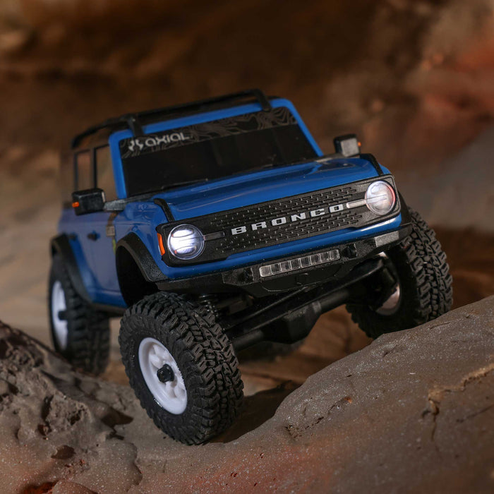 AXI-2048T 1/30 SCX30 Ford Bronco 4X4 RTR Brushed Rock Crawler (Battery & Charger Included)