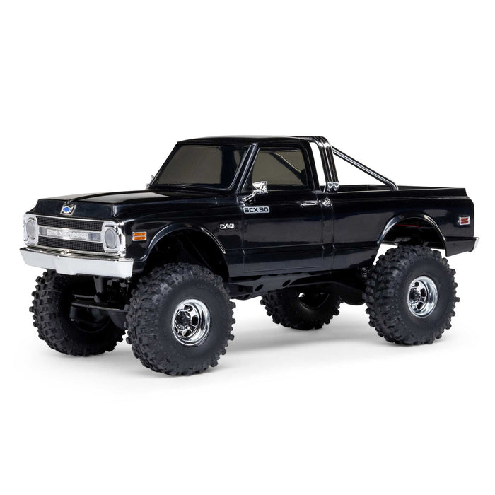 AXI-2260T AXIAL 1/30 SCX30 Chevrolet K10 4X4 RTR Brushed Rock Crawler (Battery & Charger Included)