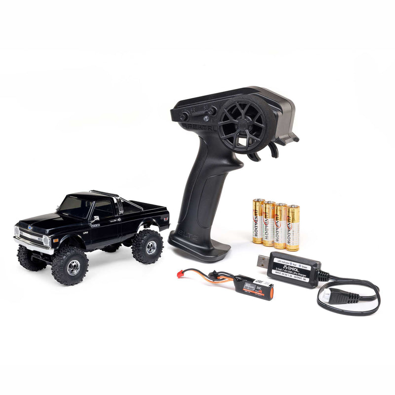 AXI-2260T AXIAL 1/30 SCX30 Chevrolet K10 4X4 RTR Brushed Rock Crawler (Battery & Charger Included)